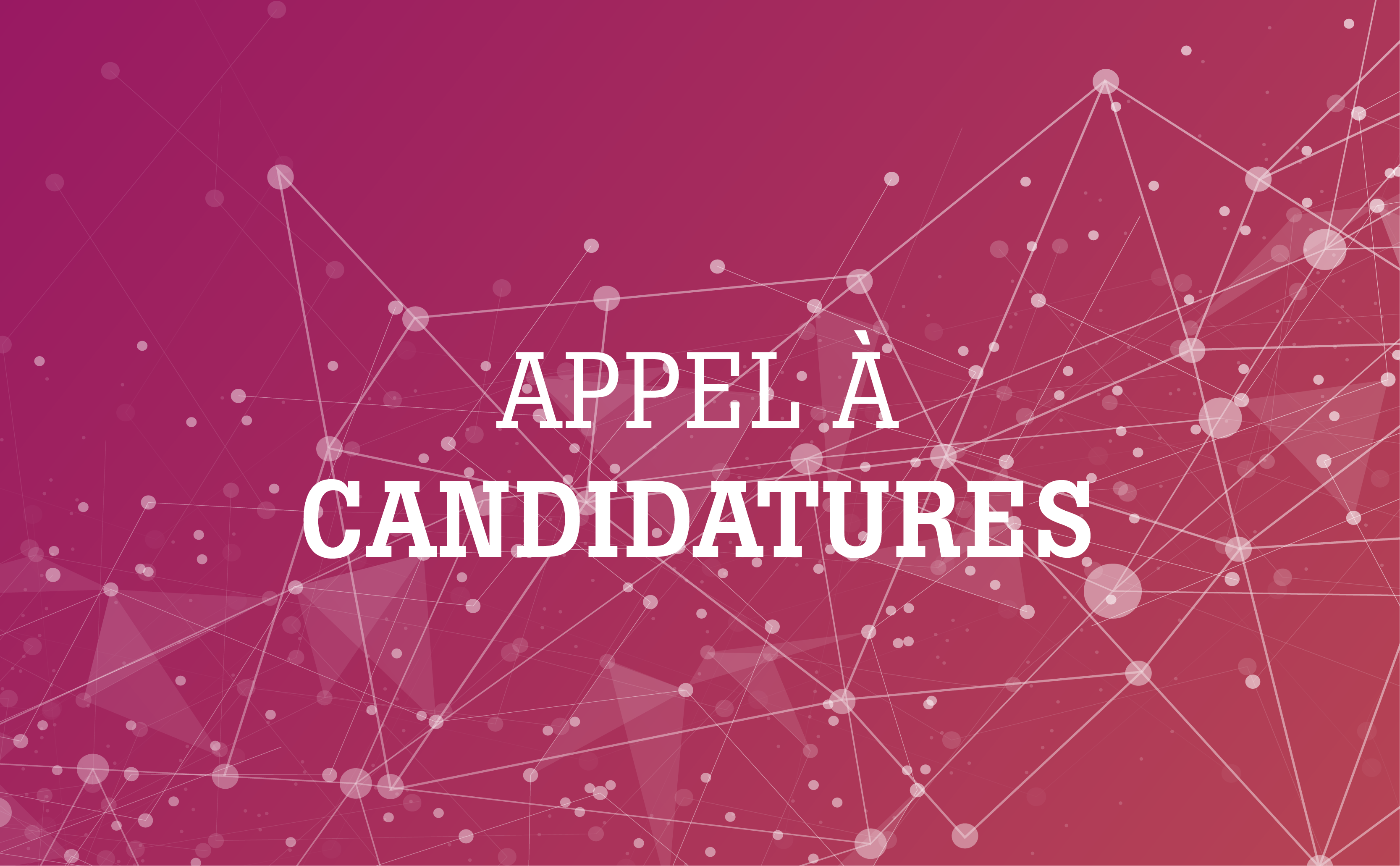 Mandats : appel à candidatures