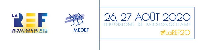 La REF 2020 les 26 et 27 août 2020