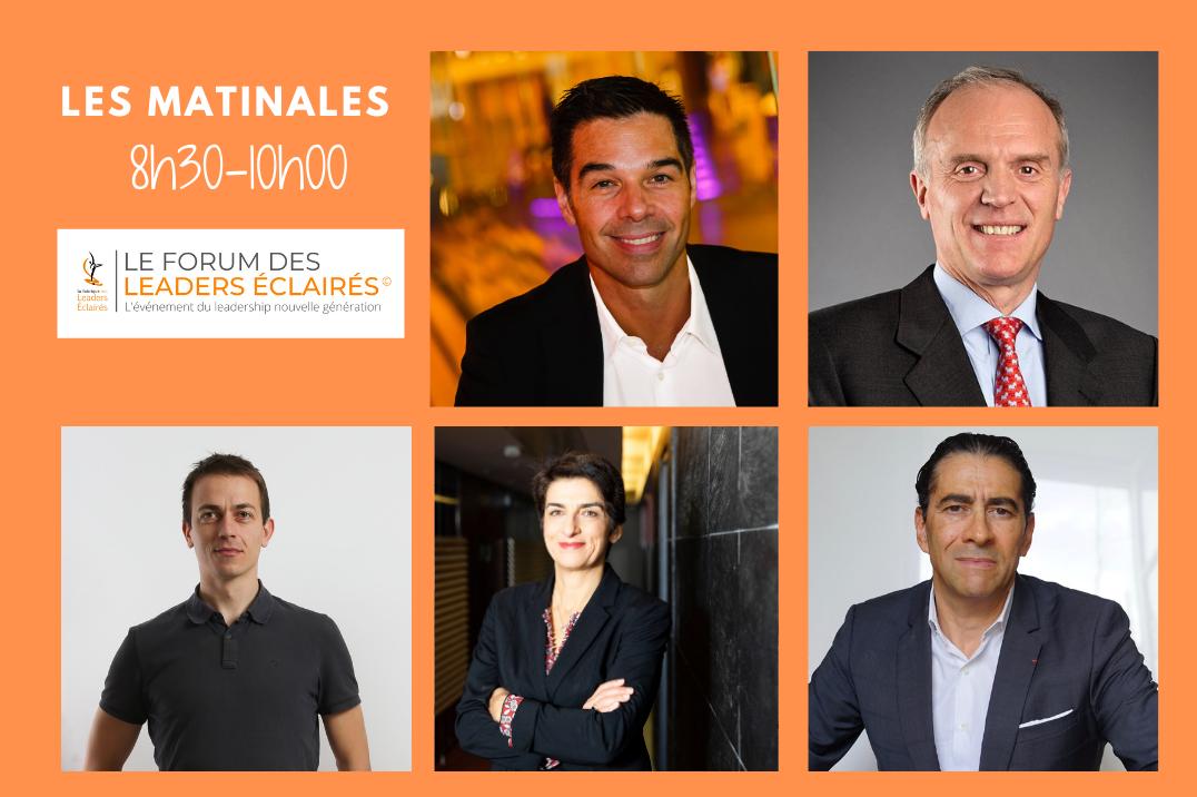 Forum des Leaders Eclairés : participez aux matinales inspirantes en visioconférence