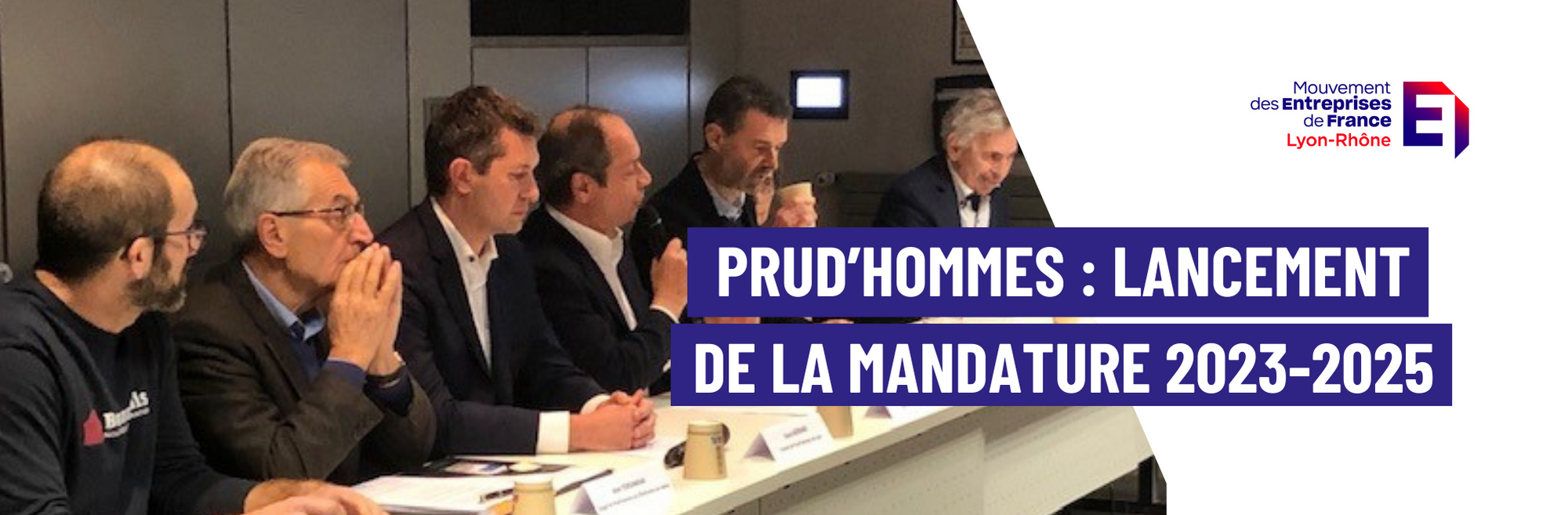 « Prud’hommes Lancement de la mandature 20232025 » Medef